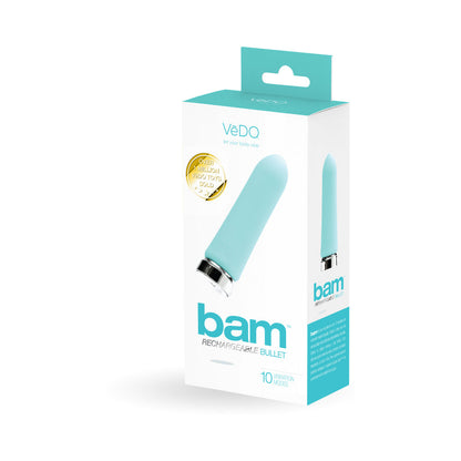 VEDO - BAM RECHARGEABLE BULLET - TEASE ME TURQUOISE