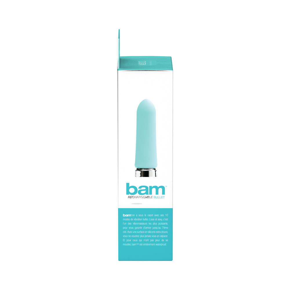 VEDO - BAM RECHARGEABLE BULLET - TEASE ME TURQUOISE