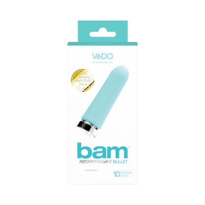 VEDO - BAM RECHARGEABLE BULLET - TEASE ME TURQUOISE