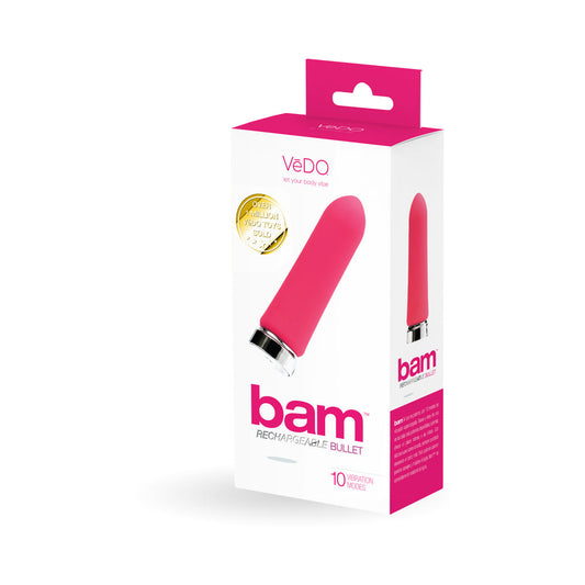 VEDO - BAM RECHARGEABLE BULLET - FOXY PINK
