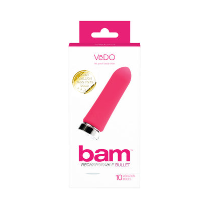 VEDO - BAM RECHARGEABLE BULLET - FOXY PINK