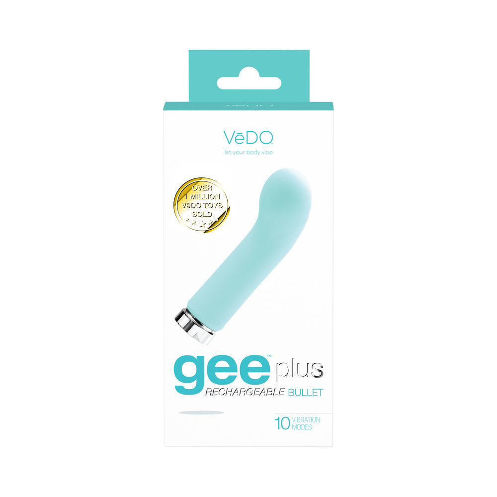 VEDO - GEEPLUS RECHARGEABLE VIBE - TEASE ME TURQUOISE