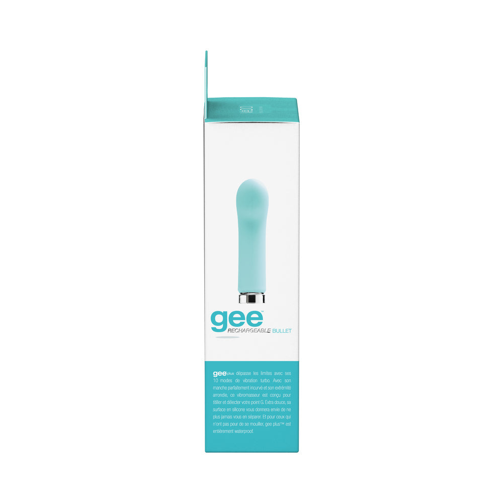 VEDO - GEEPLUS RECHARGEABLE VIBE - TEASE ME TURQUOISE
