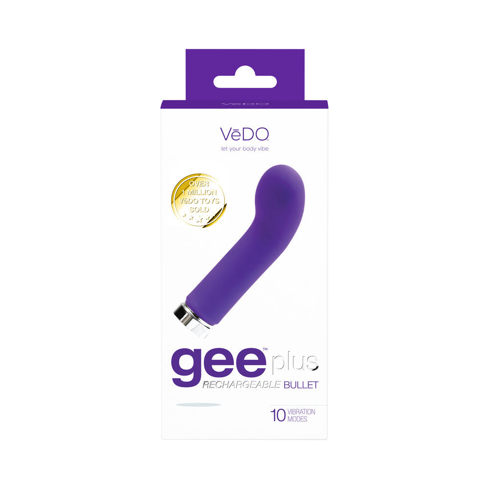 VEDO - GEEPLUS RECHARGEABLE VIBE - INTO YOU INDIGO