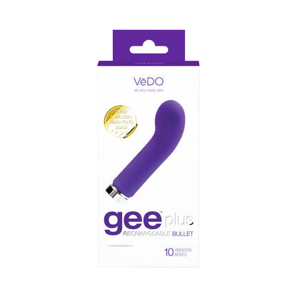 VEDO - GEEPLUS RECHARGEABLE VIBE - INTO YOU INDIGO