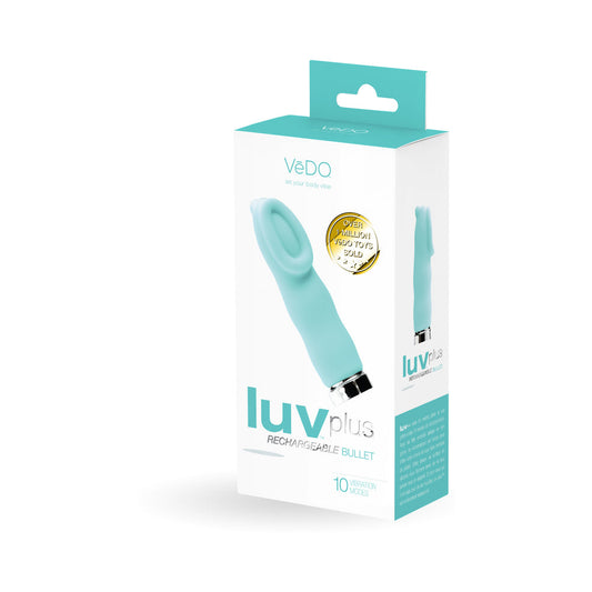 VEDO - LUVPLUS RECHARGEABLE VIBE - TEASE ME TURQUOISE