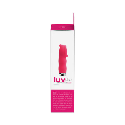 VEDO - VIBRADOR RECARGABLE LUVPLUS - ROSA FOXY