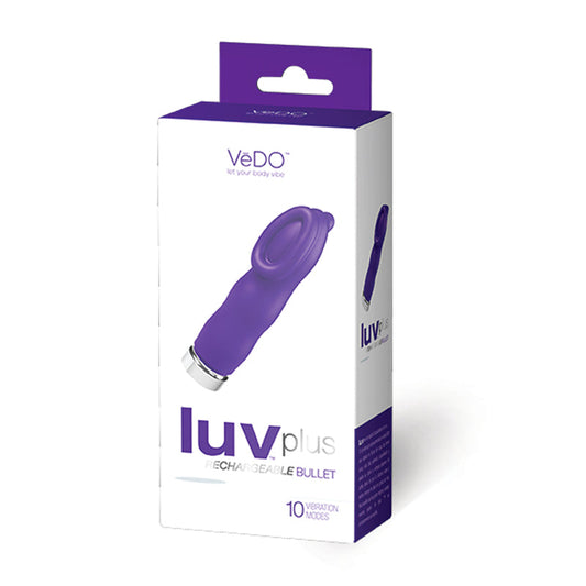 VEDO - LUVPLUS RECHARGEABLE VIBE - INTO YOU INDIGO