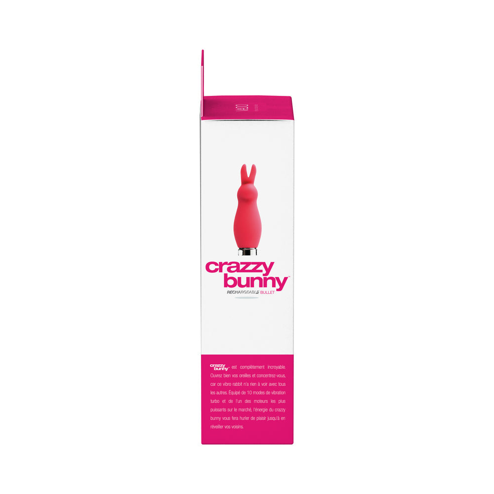 VEDO - CRAZZY BUNNY RECHARGEABLE MINI VIBE - PRETTY IN PINK