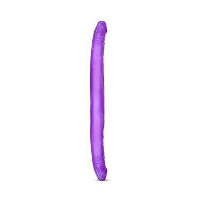 B YOURS 16 IN. DOUBLE DILDO PURPLE