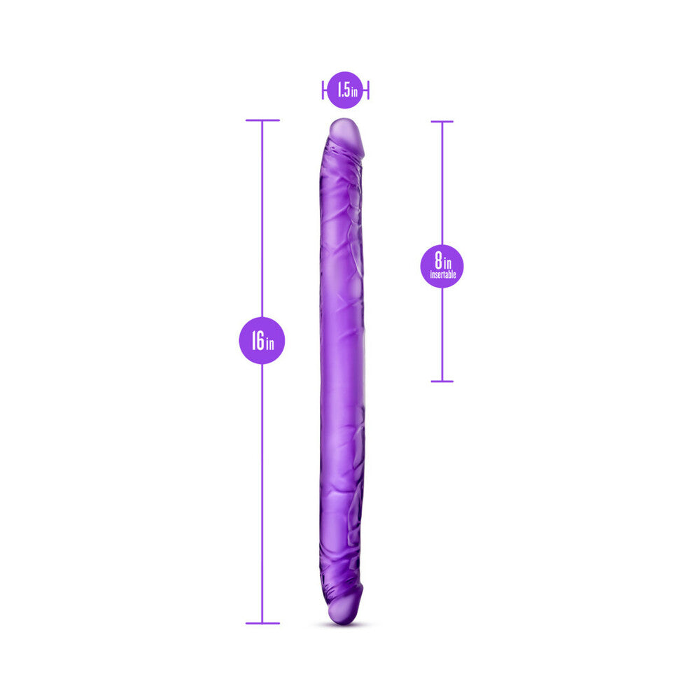 BLUSH - B YOURS 16 IN. DOUBLE DILDO