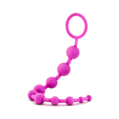 BLUSH - LUXE SILICONE 10 BEADS FOR ANAL PLAY