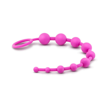 BLUSH - LUXE SILICONE 10 BEADS FOR ANAL PLAY