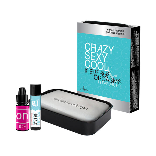 SENSUVA - CRAZY SEXY COOL ICEBERGS & ORGASMS PLEASURE KIT