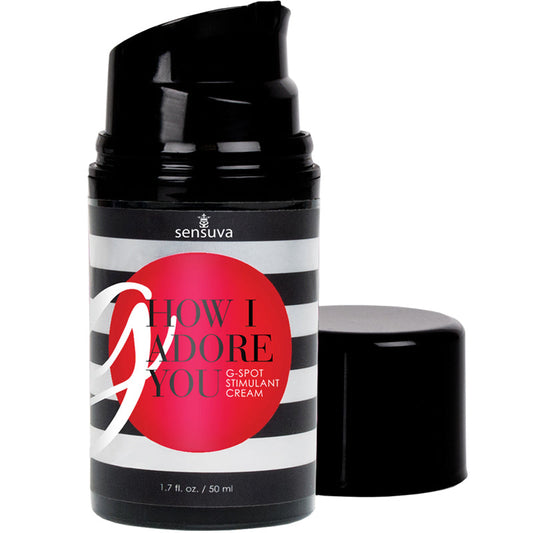 G, HOW I ADORE YOU G-SPOT STIMULANT CREAM 1.7 OZ.