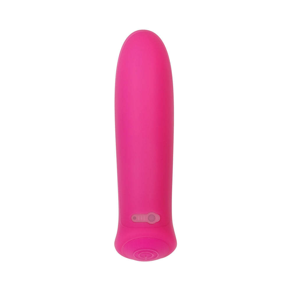 EVOLVED PRETTY IN PINK RECHARGEABLE SILICONE BULLET VIBRATOR