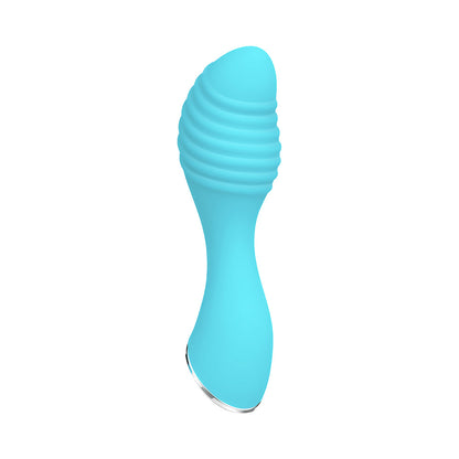 EVOLVED LITTLE DIPPER RECHARGEABLE SILICONE VIBRATOR BLUE