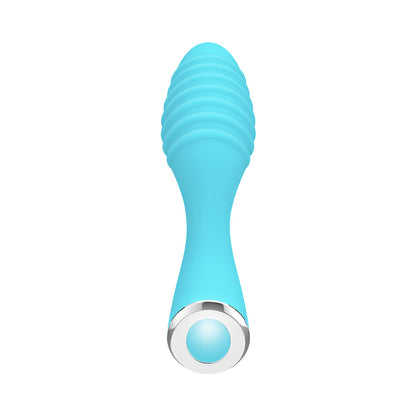 EVOLVED LITTLE DIPPER RECHARGEABLE SILICONE VIBRATOR BLUE
