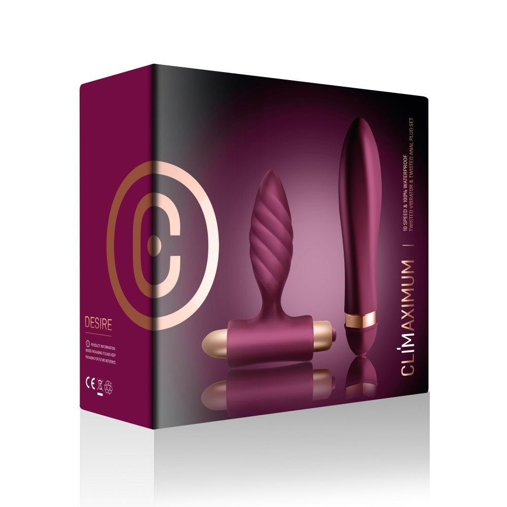 ROCKS-OFF - CLIMAXIMUM - DESIRE BURGUNDY