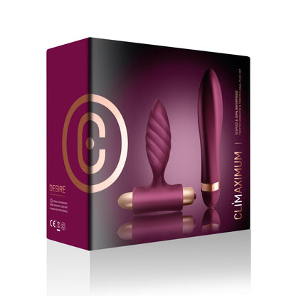ROCKS-OFF - CLIMAXIMUM - DESIRE BURGUNDY