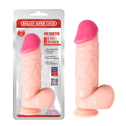 CHISA NOVELTIES - JOE CARTER 8.9" DILDO_B15O50_4