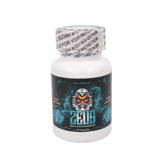 ZEUS PLUS MALE SUPPLEMENT PILL BOTTLE (30)