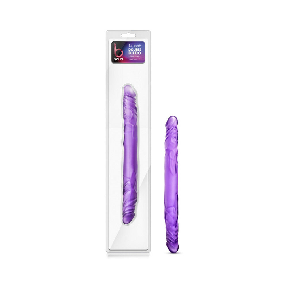 BLUSH - B YOURS 14 IN. DOUBLE DILDO