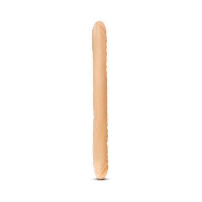 B YOURS 18 IN. DOUBLE DILDO BEIGE