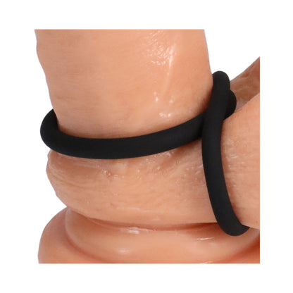 ROCK SOLID - BLACK GASKET SILICONE 3PC SET (.75IN,1IN,1.25IN)
