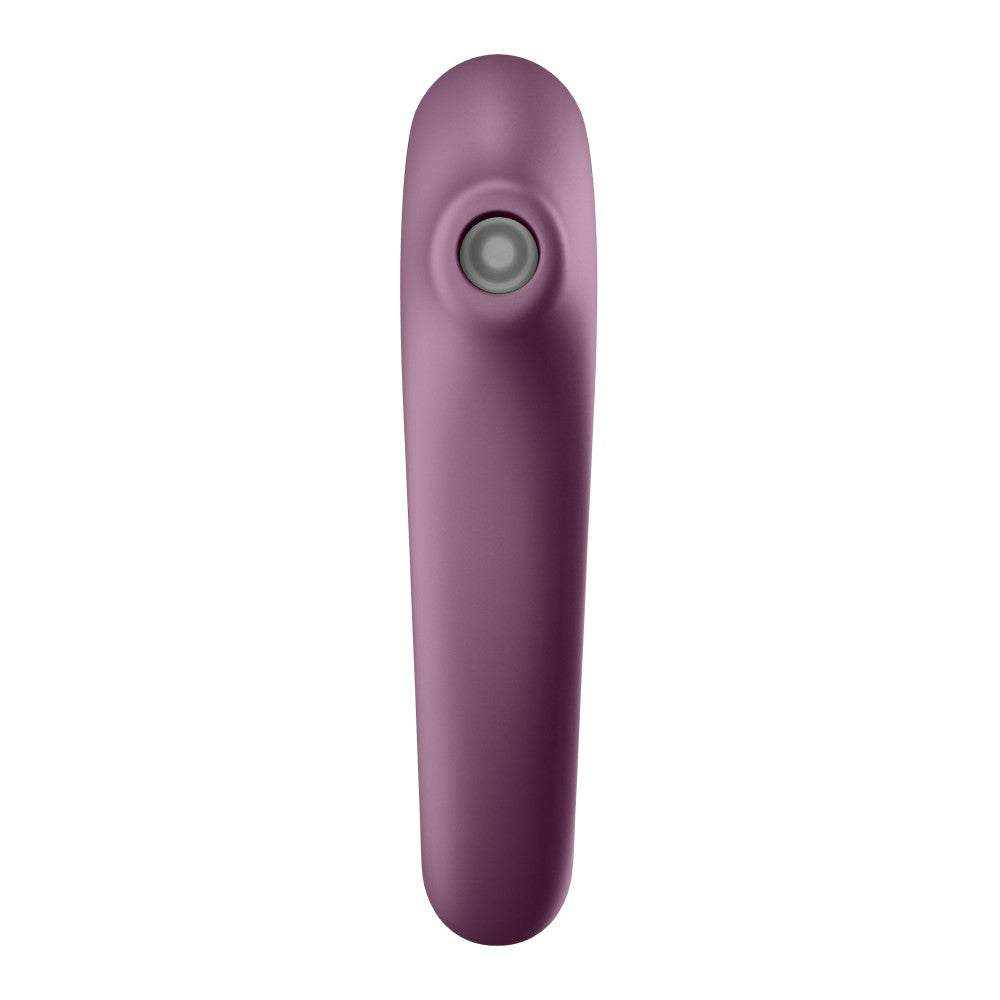 SATISFYER - DUAL KISS WINE RED
