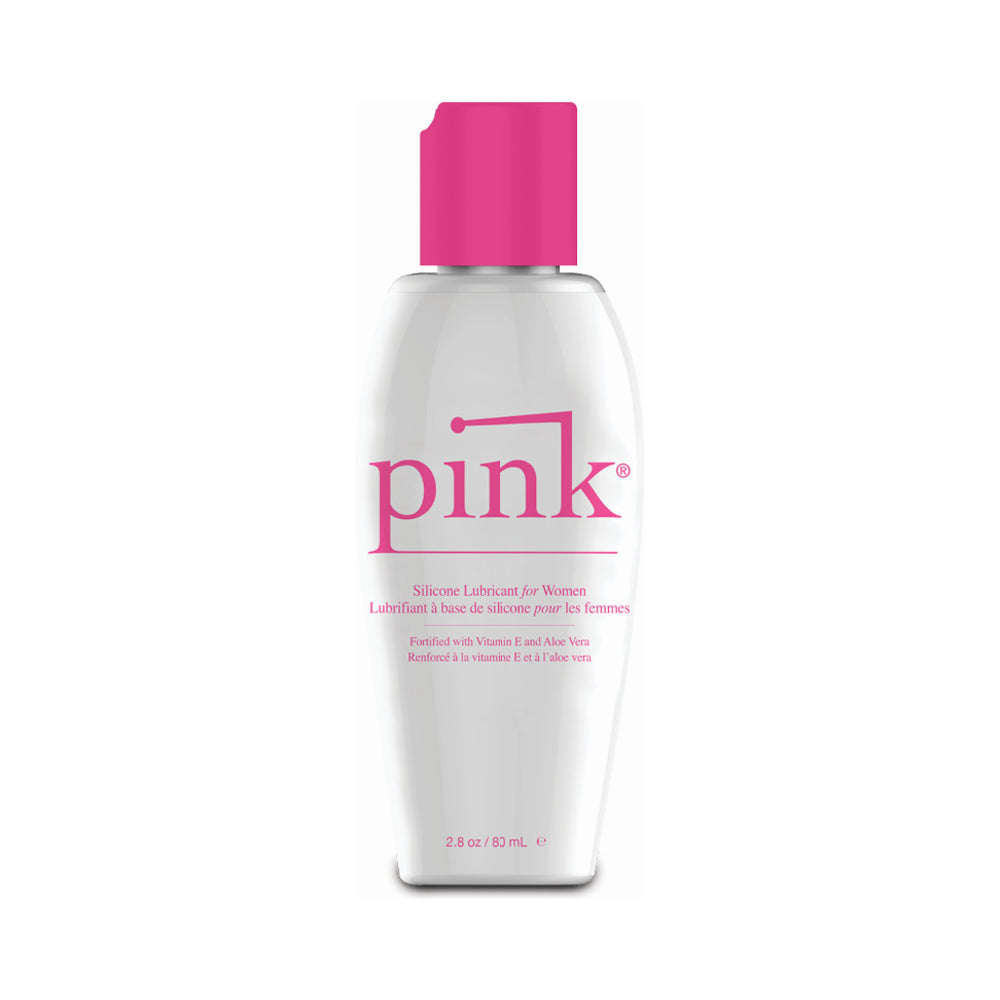 PINK SENSUALS - PINK SILICONE LUBRICANT 2.8 OZ.
