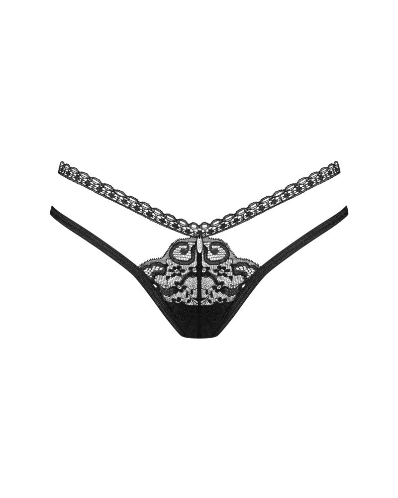 OBSESSIVE - BLOMENTIS THONG   XS/S