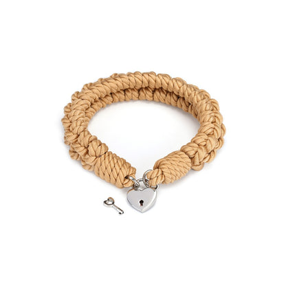 LIEBE SEELE - BOUND YOU II ROPE COLLAR (LOCKABLE)