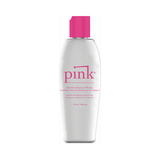 PINK SENSUALS - LUBRICANTE DE SILICONA ROSA 4.7 OZ.