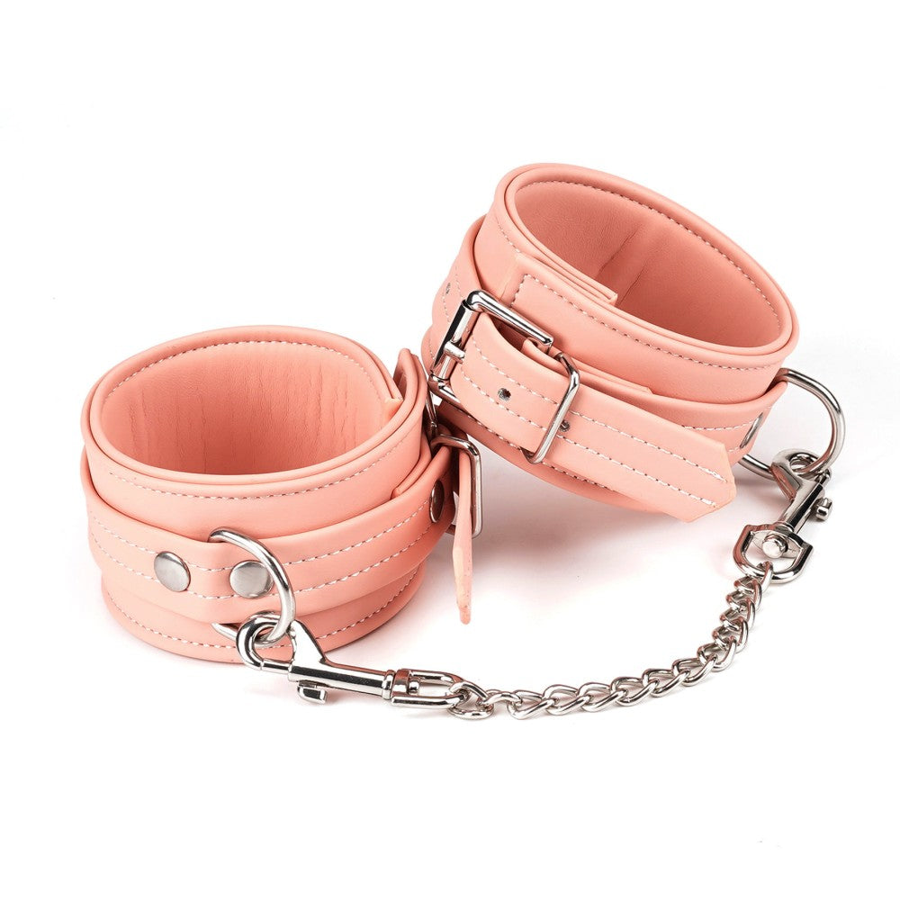 LIEBE SEELE - PINK ORGANOSILICON ANKLE CUFFS