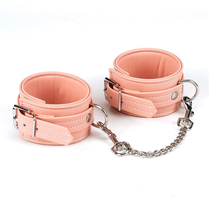 LIEBE SEELE - PINK ORGANOSILICON ANKLE CUFFS