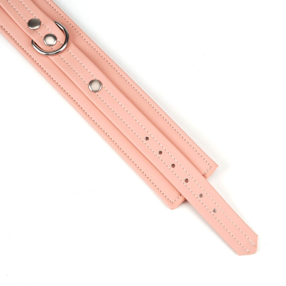 LIEBE SEELE - PINK ORGANOSILICON ANKLE CUFFS