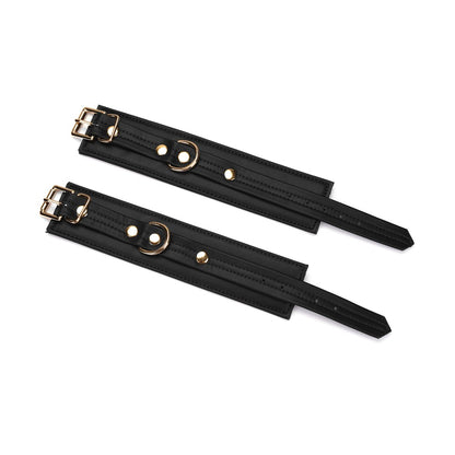 LIEBE SEELE - BLACK ORGANOSILICON WRIST CUFFS