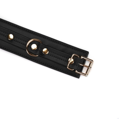 LIEBE SEELE - BLACK ORGANOSILICON WRIST CUFFS