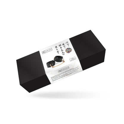 LIEBE SEELE - BLACK ORGANOSILICON ANKLE CUFFS