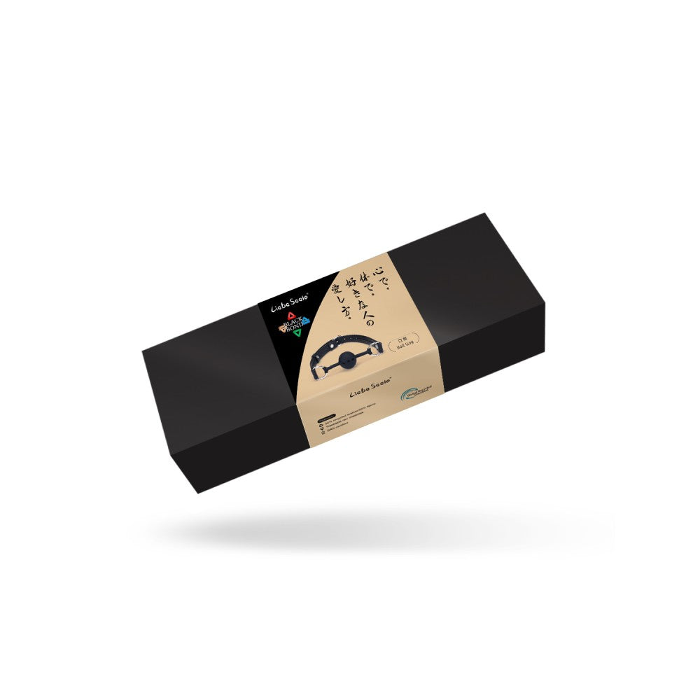 LIEBE SEELE - BLACK BOND BALL GAG