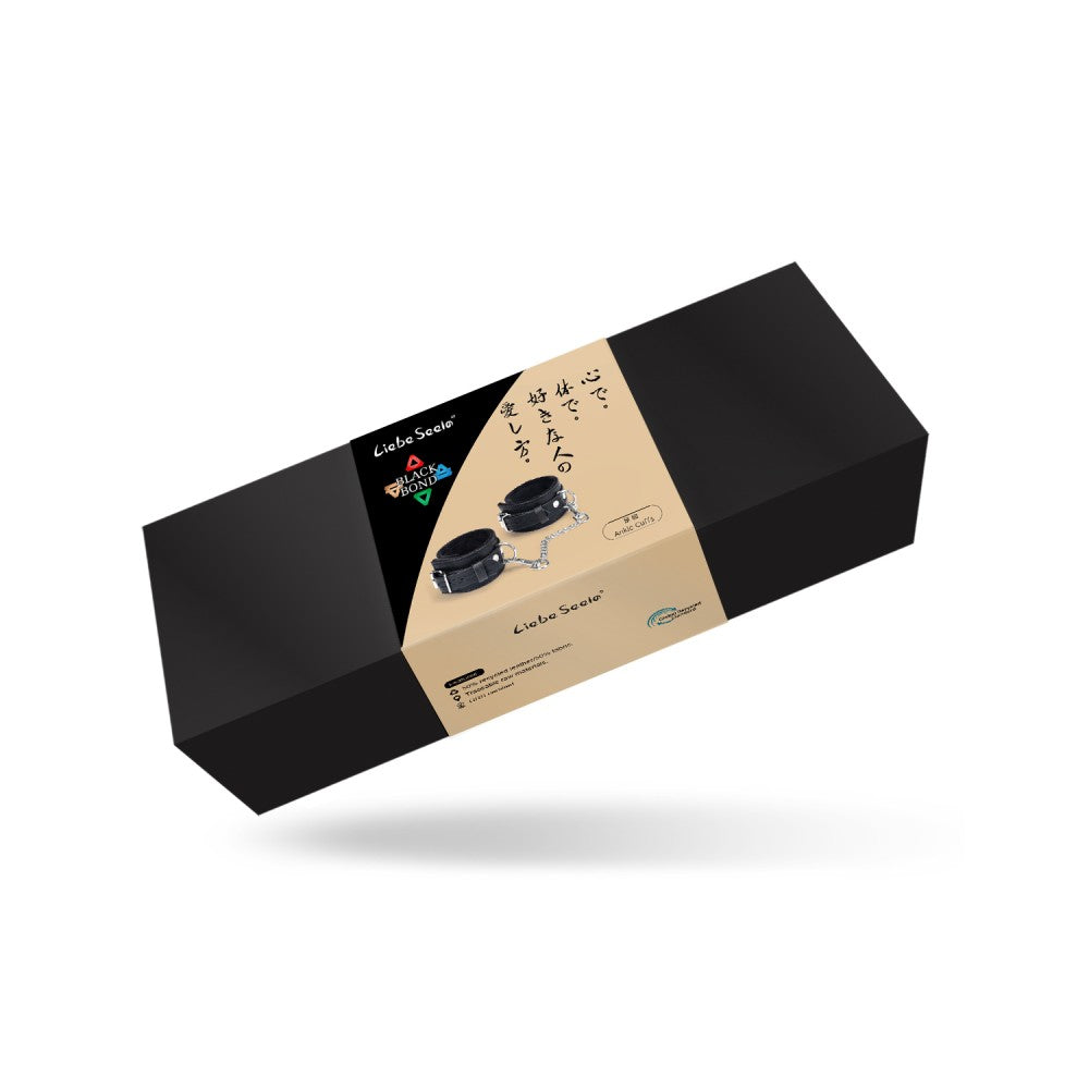 LIEBE SEELE - BLACK BOND ANKLE CUFFS