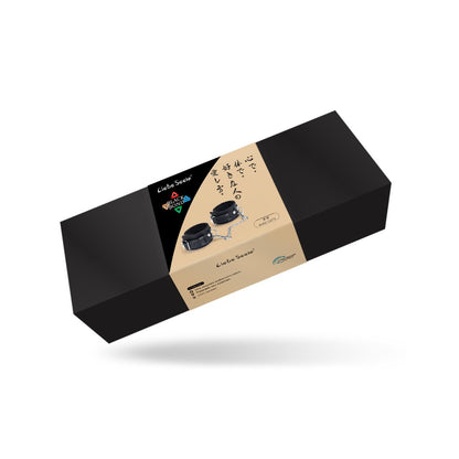 LIEBE SEELE - BLACK BOND ANKLE CUFFS