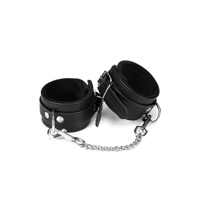 LIEBE SEELE - BLACK BOND ANKLE CUFFS