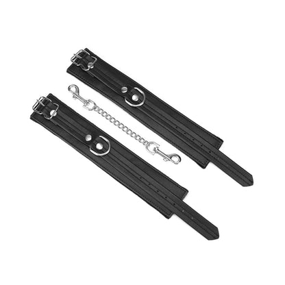 LIEBE SEELE - BLACK BOND ANKLE CUFFS
