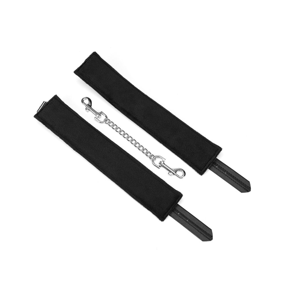 LIEBE SEELE - BLACK BOND ANKLE CUFFS