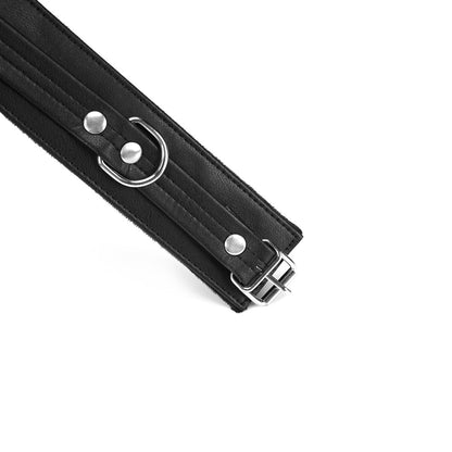 LIEBE SEELE - BLACK BOND ANKLE CUFFS