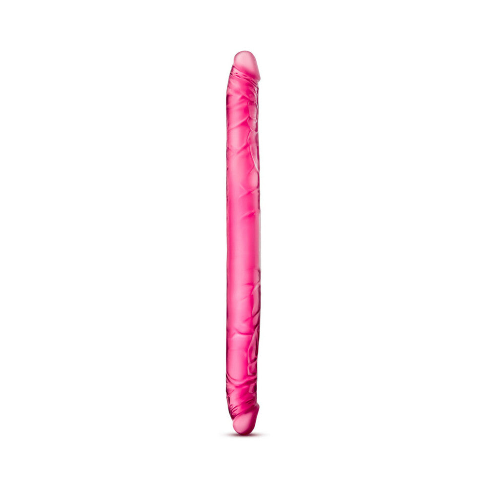 B YOURS 16 IN. DOUBLE DILDO PINK