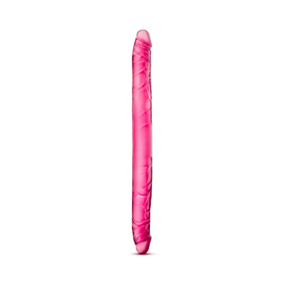B YOURS 16 IN. DOUBLE DILDO PINK