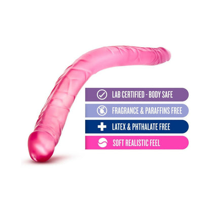 BLUSH - B YOURS 16 IN. DOUBLE DILDO